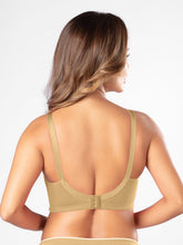 Load image into Gallery viewer, Sonari Non-Padded Wirefree Spacer Fabric Full Coverage M-Frame Minimizer Bra with Adjustable Straps – NOODLE