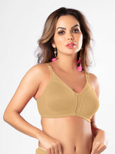 Load image into Gallery viewer, Sonari Non-Padded Wirefree Spacer Fabric Full Coverage M-Frame Minimizer Bra with Adjustable Straps – NOODLE