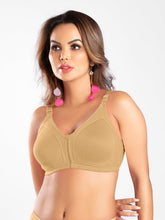 Load image into Gallery viewer, Sonari Non-Padded Wirefree Spacer Fabric Full Coverage M-Frame Minimizer Bra with Adjustable Straps – NOODLE