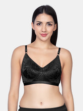 Load image into Gallery viewer, Sonari Non Padded Wirefree Nylon Net Medium Coverage Fashion Bra with Seamed Cups and Hook Closure – NUTRALV