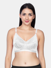 Load image into Gallery viewer, Sonari Non Padded Wirefree Nylon Net Medium Coverage Fashion Bra with Seamed Cups and Hook Closure – NUTRALV