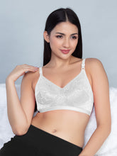 Load image into Gallery viewer, Sonari Non Padded Wirefree Nylon Net Medium Coverage Fashion Bra with Seamed Cups and Hook Closure – NUTRALV