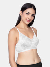 Load image into Gallery viewer, Sonari Non Padded Wirefree Nylon Net Medium Coverage Fashion Bra with Seamed Cups and Hook Closure – NUTRALV