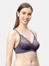 Load image into Gallery viewer, Sonari Non Padded Seamed Cups Wirefree Nylon Spandex Medium Coverage Everyday Lace Bra with Adjustable Straps – CLOSER