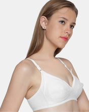 Load image into Gallery viewer, Sonari Non Padded Medium Coverage Wirefree Maternity Bra with Velcro Feeding Opening in Cotton Fabric – M CARE
