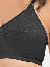 Load image into Gallery viewer, Sonari Non-Padded Wirefree Seamless Cotton Full Coverage Bra with Adjustable Straps – CREAM