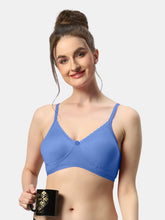 Load image into Gallery viewer, Sonari Non-Padded Wirefree Cotton Polyester Medium Coverage Everyday Bra with Adjustable Straps – MISHA