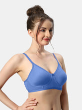 Load image into Gallery viewer, Sonari Non-Padded Wirefree Cotton Polyester Medium Coverage Everyday Bra with Adjustable Straps – MISHA
