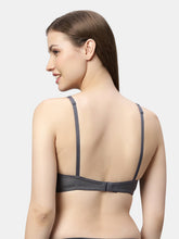 Load image into Gallery viewer, Sonari Non-Padded Wirefree Nylon-Spandex Medium Coverage Fashion Bra with Adjustable Straps – LEAF