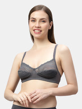 Load image into Gallery viewer, Sonari Non-Padded Wirefree Nylon-Spandex Medium Coverage Fashion Bra with Adjustable Straps – LEAF