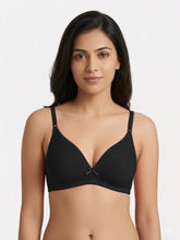 Load image into Gallery viewer, Sonari Non Padded Wirefree Medium Coverage Polyester Cotton Everyday Bra with Adjustable Straps – OMANIA