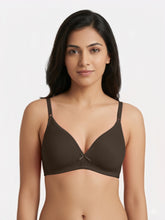 Load image into Gallery viewer, Sonari Non Padded Wirefree Medium Coverage Polyester Cotton Everyday Bra with Adjustable Straps – OMANIA