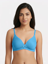 Load image into Gallery viewer, Sonari Non Padded Wirefree Medium Coverage Polyester Cotton Everyday Bra with Adjustable Straps – OMANIA