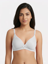 Load image into Gallery viewer, Sonari Non Padded Wirefree Medium Coverage Polyester Cotton Everyday Bra with Adjustable Straps – OMANIA