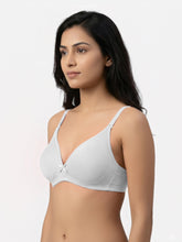 Load image into Gallery viewer, Sonari Non Padded Wirefree Medium Coverage Polyester Cotton Everyday Bra with Adjustable Straps – OMANIA