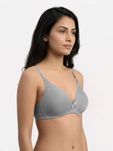 Load image into Gallery viewer, Sonari Non Padded Wirefree Medium Coverage Polyester Cotton Everyday Bra with Adjustable Straps – OMANIA