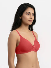 Load image into Gallery viewer, Sonari Non Padded Wirefree Medium Coverage Polyester Cotton Everyday Bra with Adjustable Straps – OMANIA