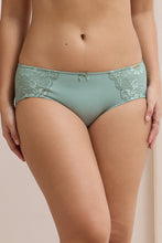 Load image into Gallery viewer, Amante Luxe Support Hipster Panty - Iceberg Green 101701