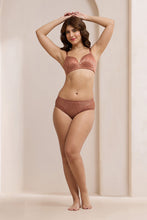 Load image into Gallery viewer, Amante Allure Grace Hipster Panty - Etruscan Red 111401