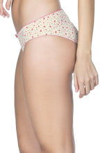 Load image into Gallery viewer, Amante Low Rise Printed Bikini Panty - Cmliaprt-Wht 11202