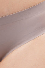 Load image into Gallery viewer, Amante Silicone Flock Bikini Panty - Grey 11402