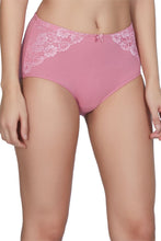 Load image into Gallery viewer, Amante Cotton Lace Full Brief - Wild Rose 75201