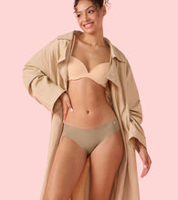 Load image into Gallery viewer, Enamor PB40 Innovations Invisi, All Day Comfort, Low Waist Bikini Panty for Women - No Visible Panty Lines, Sweat wicking, Free Cut, Regular Coverage - Pack of 1 (Honey Beige)