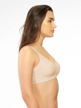 Load image into Gallery viewer, Sonari Padded Medium Coverage Seamless Wirefree T-Shirt Bra with Nylon Elastane U-Back Support – SM 103