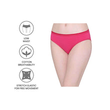 Load image into Gallery viewer, Wacoal Cotton Low Waist Medium Coverage Everyday Wear Pack of 3 Bikini Panty PI03G03