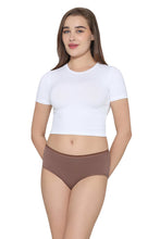 Load image into Gallery viewer, Wacoal Cotton Mid Waist Medium Coverage Everyday Wear Pack of 3 Midi Panty PI03I05