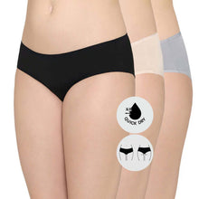 Load image into Gallery viewer, Wacoal Quick Dry Mid Waist Medium Coverage Everyday Wear Pack of 3 Hipster Panty PI03L08