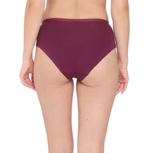 Load image into Gallery viewer, Wacoal BASICS Zoe Mid-waist Medium Coverage Everyday wear Hipster Panty - Wine PI03P02