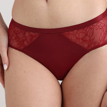 Load image into Gallery viewer, Wacoal Women’s BASICS Zoe Mid-waist Medium Coverage Everyday wear Hipster Panty-Red PI03P03