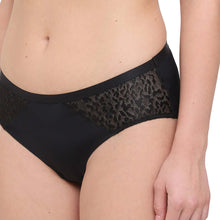 Load image into Gallery viewer, Wacoal BASICS Bliss Mid-waist Medium Coverage Everyday wear Hipster Panty - Black PI03Q01