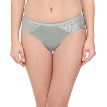 Load image into Gallery viewer, Wacoal BASICS Bliss Mid-waist Medium Coverage Everyday wear Hipster Panty - Green PI03Q01