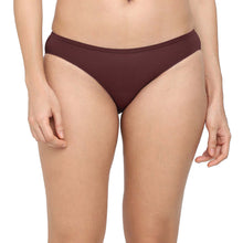 Load image into Gallery viewer, Wacoal Everyday Elegance Low Waist Medium Coverage Everyday Wear Bikini Panty - Brown PI05A01
