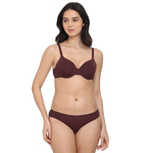 Load image into Gallery viewer, Wacoal Everyday Elegance Low Waist Medium Coverage Everyday Wear Bikini Panty - Brown PI05A01
