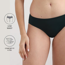 Load image into Gallery viewer, Wacoal Everyday Elegance Low Waist Medium Coverage Everyday Wear Bikini Panty-Dark Green PI05A01