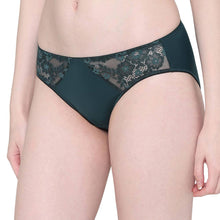 Load image into Gallery viewer, Wacoal Balcony & Beyond Low Waist Medium Coverage Everyday Wear Bikini Panty - Dark Green PI05B02