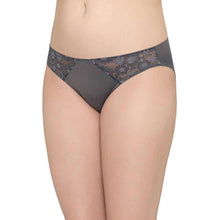 Load image into Gallery viewer, Wacoal Balcony & Beyond Low Waist Medium Coverage Everyday Wear Bikini Panty - Grey PI05B02