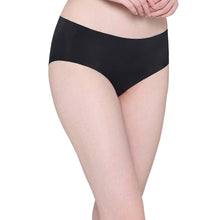 Load image into Gallery viewer, Wacoal Invisible Comfort Mid-Waist Full Coverage Seamless Everyday wear Hipster Panty - Black PI05E01
