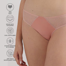 Load image into Gallery viewer, Wacoal Cool Comfort Low-waist Medium Coverage Everyday wear Bikini Panty-Light Pink PI05H03