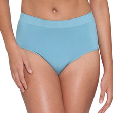 Load image into Gallery viewer, Wacoal Firm Fit High Waist Full Coverage Everyday Wear Brief Panty - Blue PI06A01