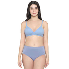 Load image into Gallery viewer, Wacoal Firm Fit High Waist Full Coverage Everyday Wear Brief Panty - Sky Blue PI06A01