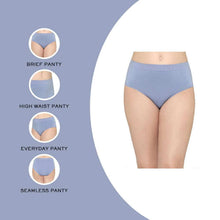 Load image into Gallery viewer, Wacoal Firm Fit High Waist Full Coverage Everyday Wear Brief Panty - Sky Blue PI06A01