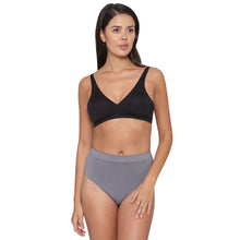 Load image into Gallery viewer, Wacoal Firm Fit High Waist Full Coverage Everyday Wear Brief Panty - Grey PI06A01