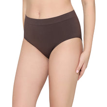 Load image into Gallery viewer, Wacoal Firm Fit High Waist Full Coverage Everyday Wear Brief Panty-Dark Brown PI06A01