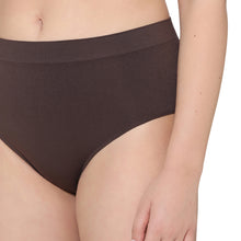 Load image into Gallery viewer, Wacoal Firm Fit High Waist Full Coverage Everyday Wear Brief Panty-Dark Brown PI06A01