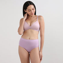 Load image into Gallery viewer, Wacoal Firm Fit High Waist Full Coverage Everyday Wear Brief Panty-Lavender PI06A01