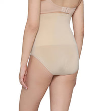 Load image into Gallery viewer, Wacoal Women’s Tummy Slimmer High-waist Full Coverage Seamless Shapewear Shaping Brief Beige PI06A02